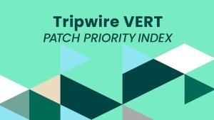 Tripwire VERT Patch Priority Index